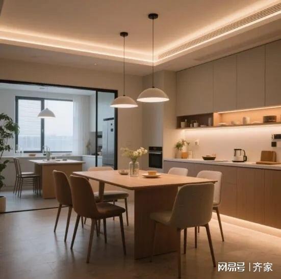家的现代简约餐厅温馨到犯规！CQ9电子专用平台哇塞 这(图2)